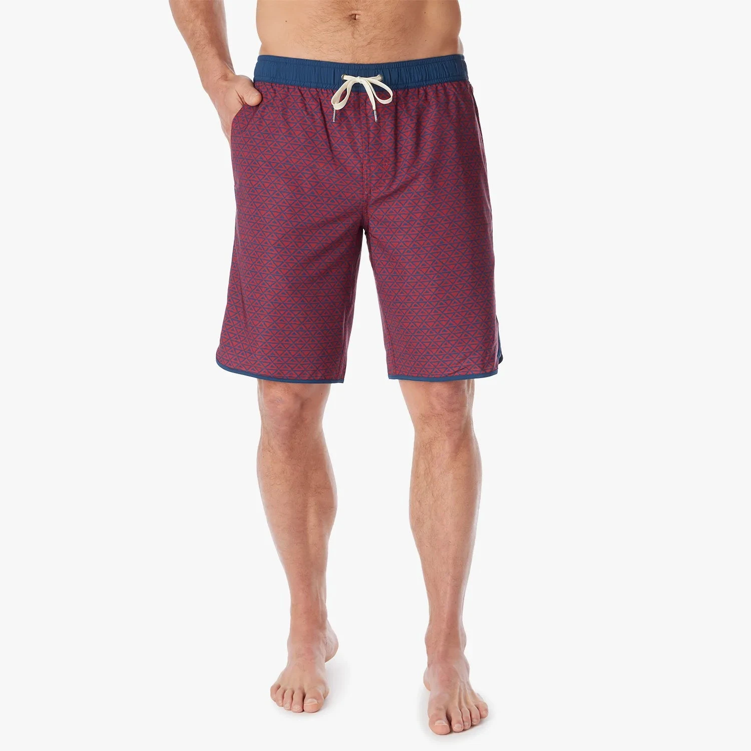 The Anchor | Nautical Red Wavy Geo 13 The Anchor | Nautical Red Wavy Geo - Image 13