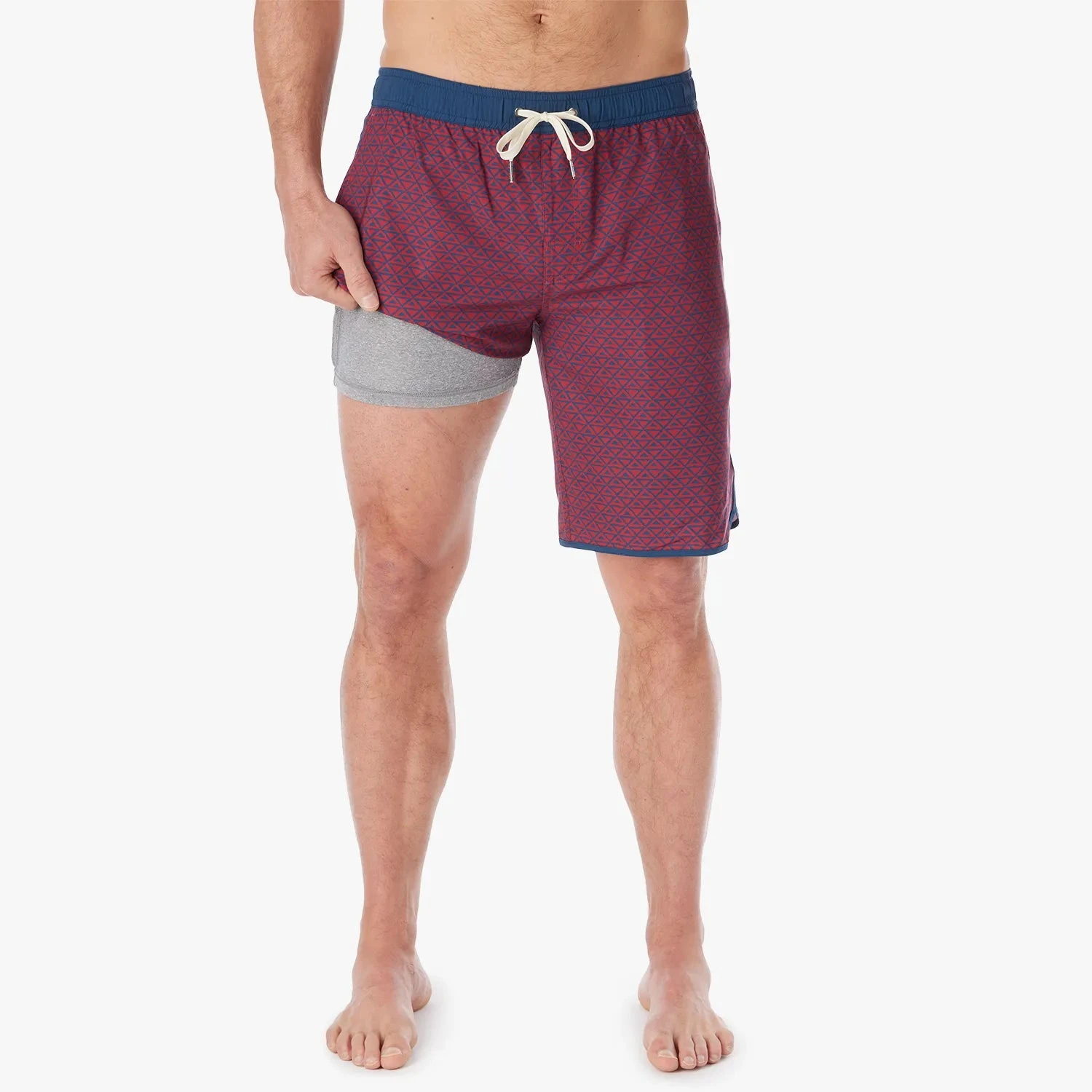 The Anchor | Nautical Red Wavy Geo 14 The Anchor | Nautical Red Wavy Geo - Image 14