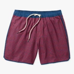 The Anchor | Nautical Red Wavy Geo 22 The Anchor | Nautical Red Wavy Geo -Fair Harbor Shop ACH6 613 Nautical Red Wavy Geo 01