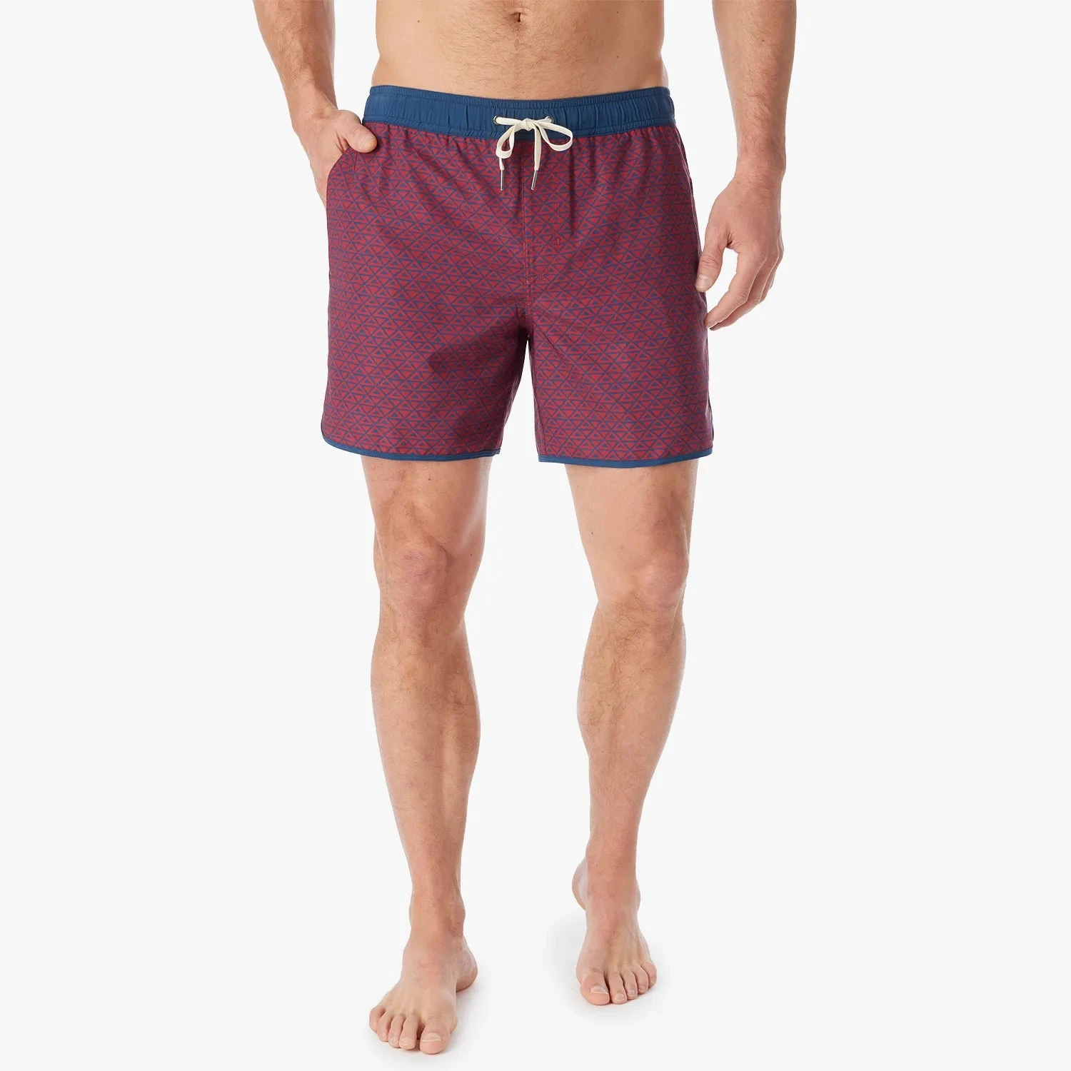 The Anchor | Nautical Red Wavy Geo 8 The Anchor | Nautical Red Wavy Geo - Image 8