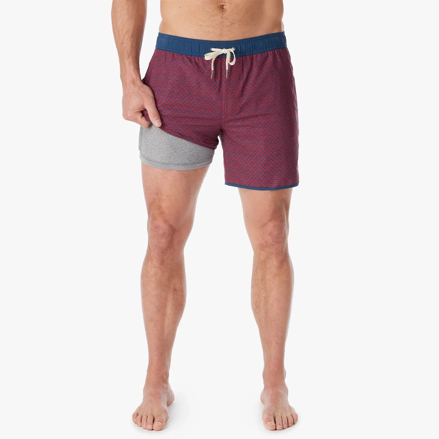 The Anchor | Nautical Red Wavy Geo 9 The Anchor | Nautical Red Wavy Geo - Image 9