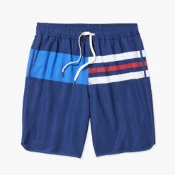 The Anchor | Navy Nautical Stripe