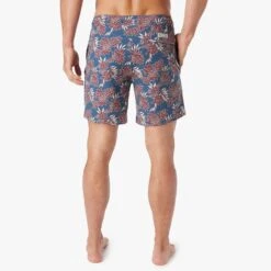 The Bayberry Trunk | Navy Crimson Leaves -Fair Harbor Shop BAY7 432 Navy Crimson Leaves ONFIG 004 fb9be897 87c7 48eb bb70 8ec8970e2c64