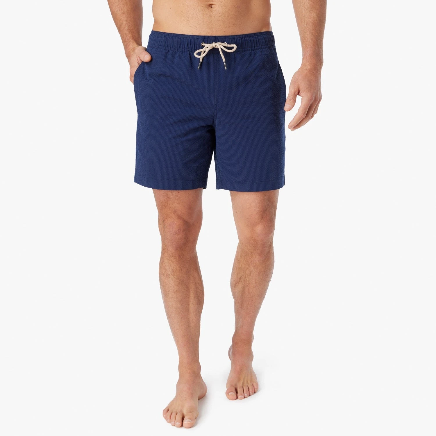 The Bayberry Trunk | Navy Seersucker 2 The Bayberry Trunk | Navy Seersucker - Image 2