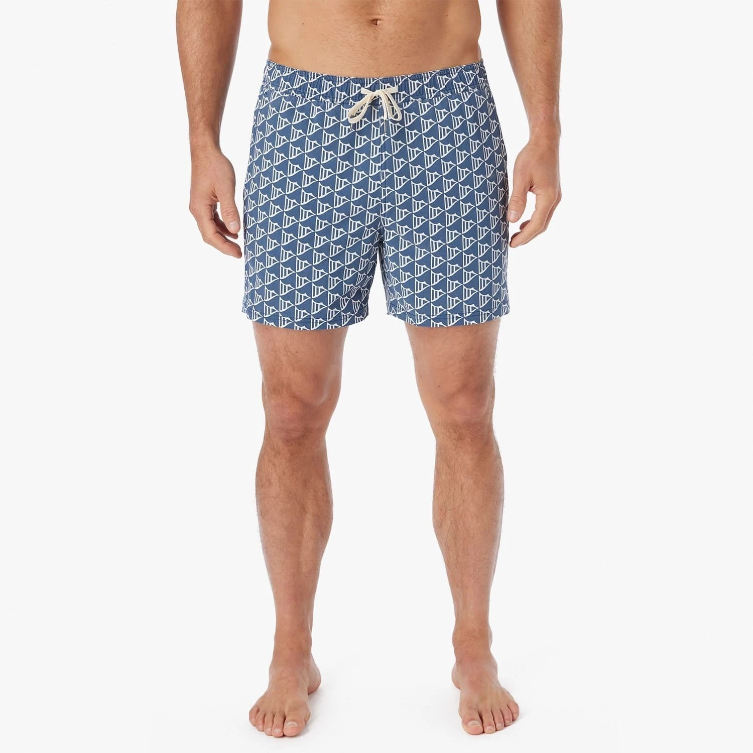 The Bungalow Trunk | Navy Windy Flags 6 The Bungalow Trunk | Navy Windy Flags - Image 6