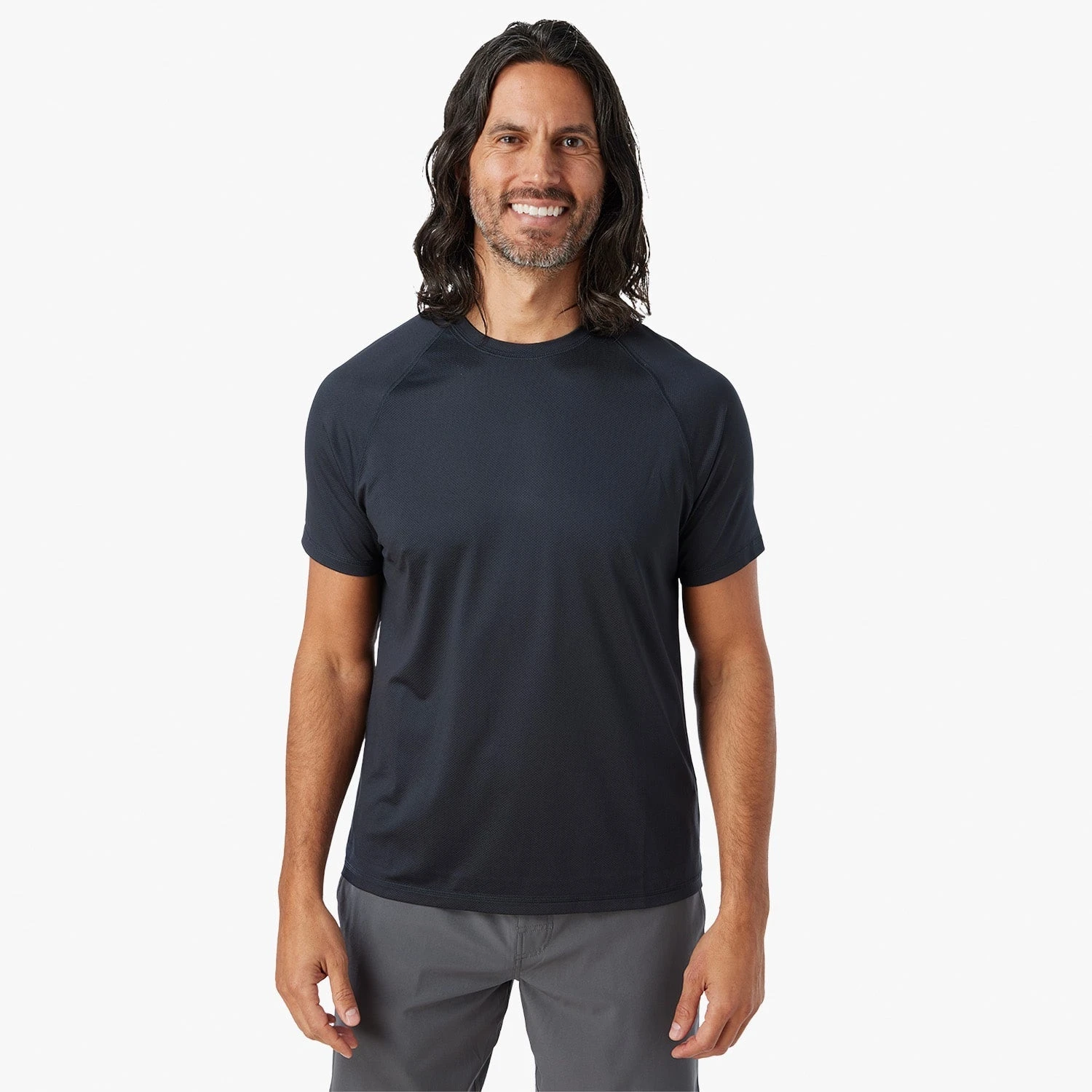 The BreezeKnit™ Tee | Black 5 The BreezeKnit™ Tee | Black - Image 5