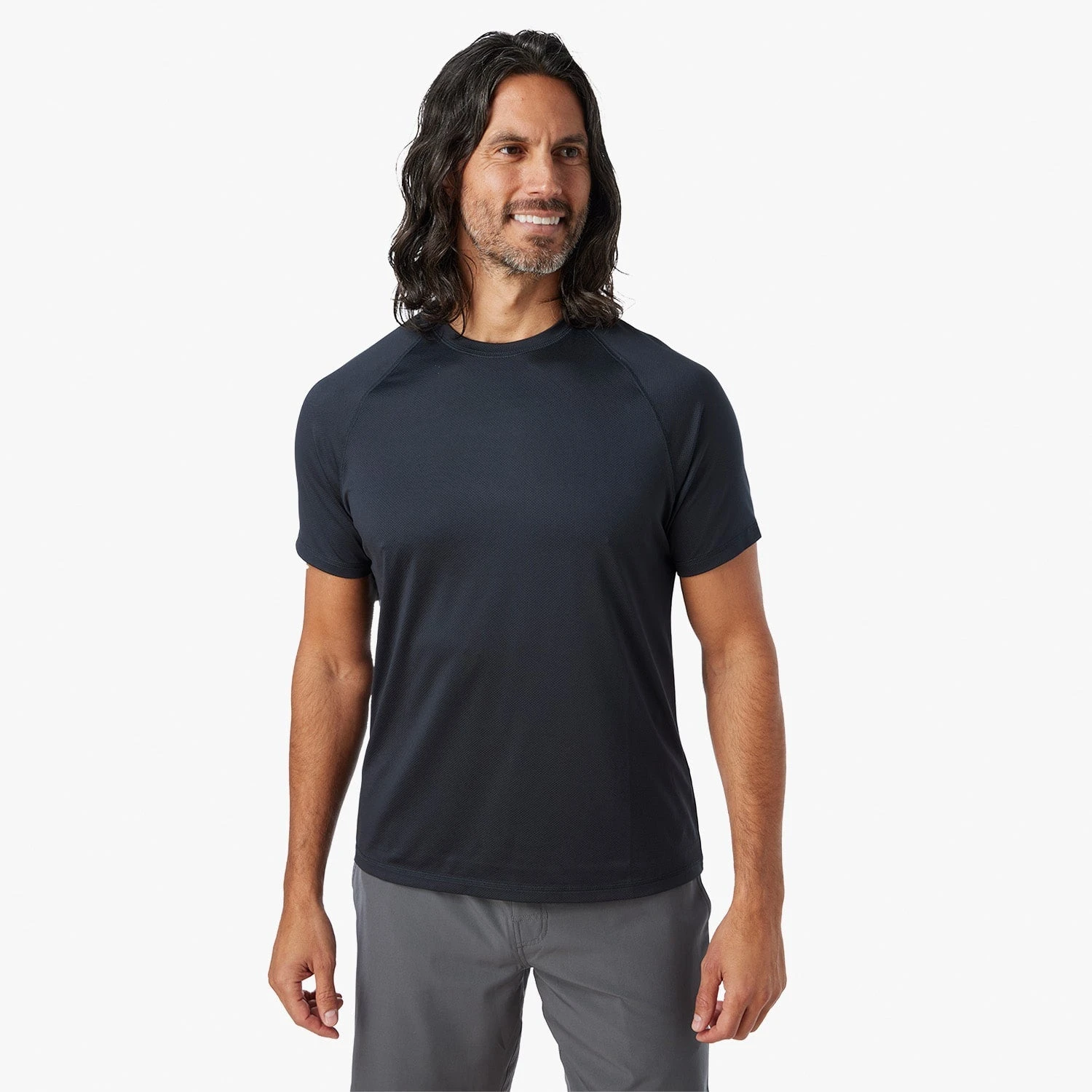 The BreezeKnit™ Tee | Black 7 The BreezeKnit™ Tee | Black - Image 7