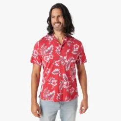 The Casablanca Shirt (3-Pack) 16 The Casablanca Shirt (3-Pack) -Fair Harbor Shop CAS2 622 Red Hibiscus ONFIG 001 60c97a65 ef55 4a5a ac85 dd100f415599