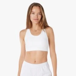 The Corliss Sports Bra | White -Fair Harbor Shop CLB1 100 White ONFIG 020 78df1dea 9cdd 44ff 9346 37159a3b4882