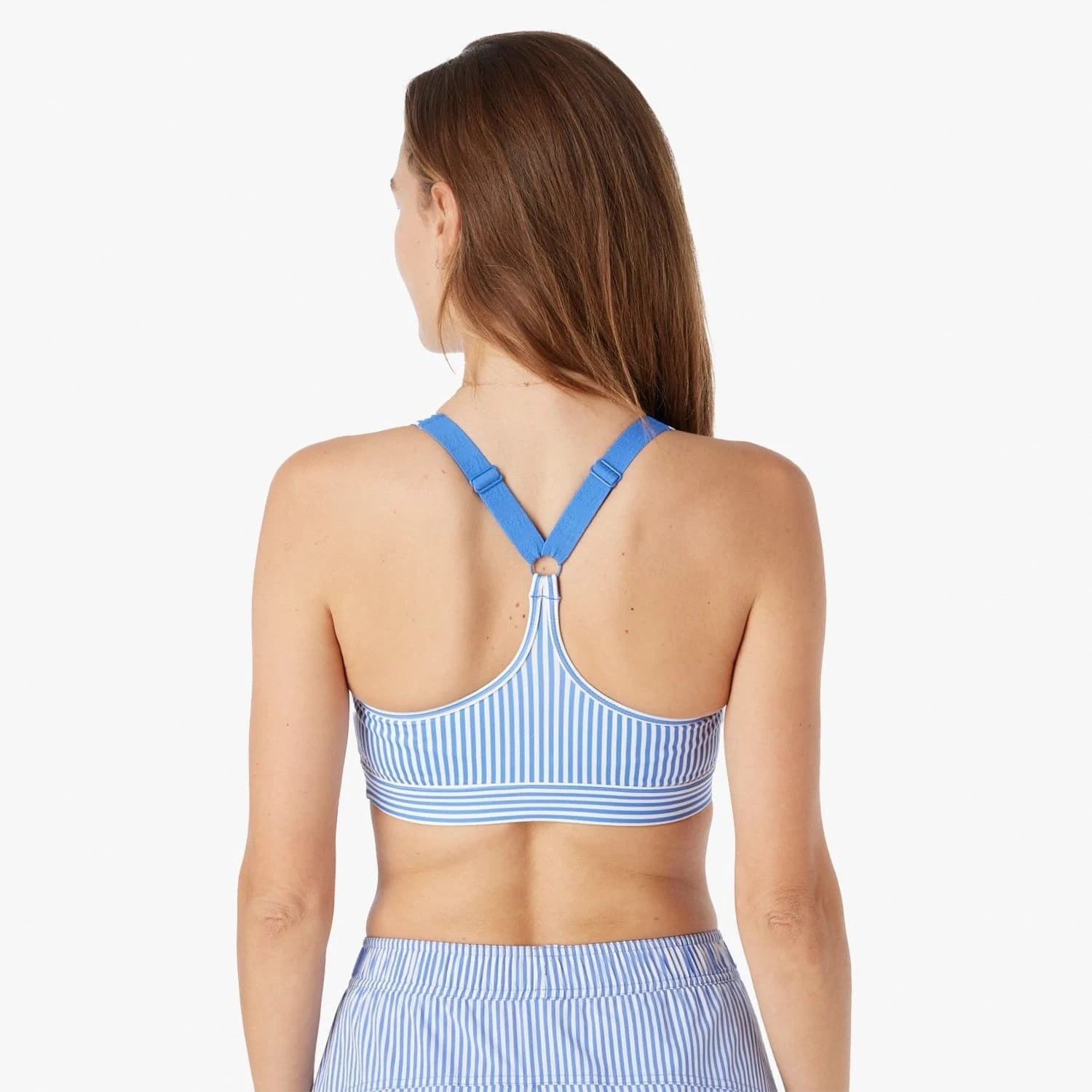 The Corliss Sports Bra | Sailing Stripe 4 The Corliss Sports Bra | Sailing Stripe - Image 4