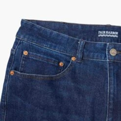 The Ultra-Stretch Driftwood Denim | Deep Sea Wash -Fair Harbor Shop DDP0 976 DEEP SEA WASH FLAT 002n a2c40fc4 63f6 45bc b754 2ad776255c0a