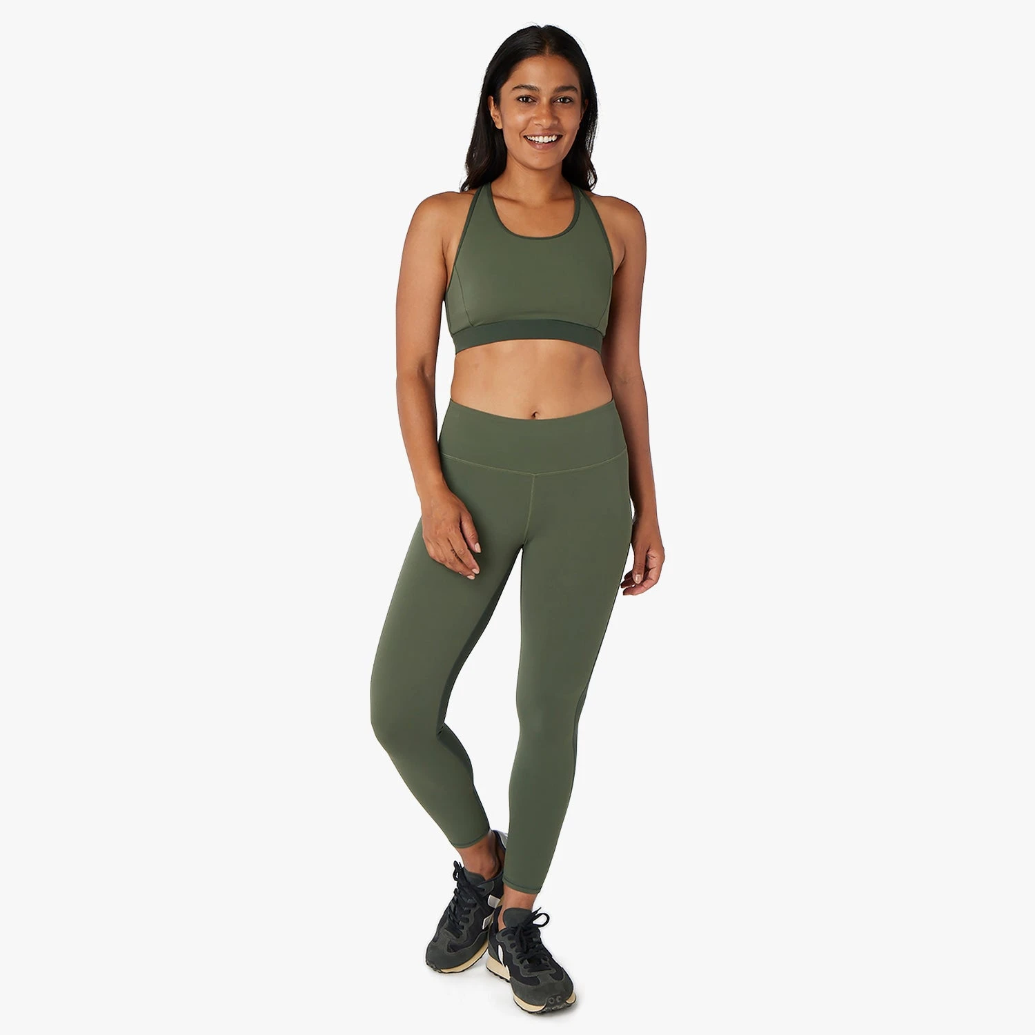 The Bayview Legging | Thyme Colorblock 3 The Bayview Legging | Thyme Colorblock - Image 3