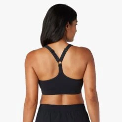 The Corliss Sports Bra | Black -Fair Harbor Shop F22 CORLISSBRA BLACK ON FIG 0088 ea407d82 1547 488f 837c 17fce43283b3