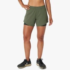 The Corliss Short | Thyme Colorblock -Fair Harbor Shop F22 CORLISSHORT GREEN ON FIG 0033 386d159a 2f9e 4cb2 a3b9 f928002f70f1