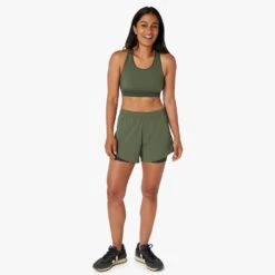 The Corliss Short | Thyme Colorblock -Fair Harbor Shop F22 CORLISSHORT GREEN ON FIG 0118 892c0531 47c3 477b ba8e 26791f86054e