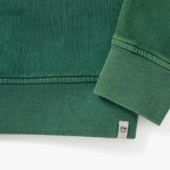 The Vintage-Wash Saltaire Crewneck | Coastal Green -Fair Harbor Shop F22 SALTAIRECREWNECK COASTALGREEN DETAIL d80edbbb 7a2e 4757 a18a 038315c5814b