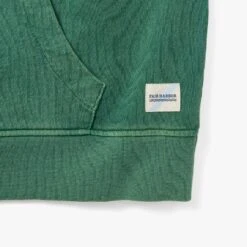 The Vintage-Wash Saltaire Hoodie | Coastal Green -Fair Harbor Shop F22 SALTAIREHOODIE COASTALGREEN DETAIL 1 1a8ebd14 af39 4e51 8ee0 a5dd3280c2ff