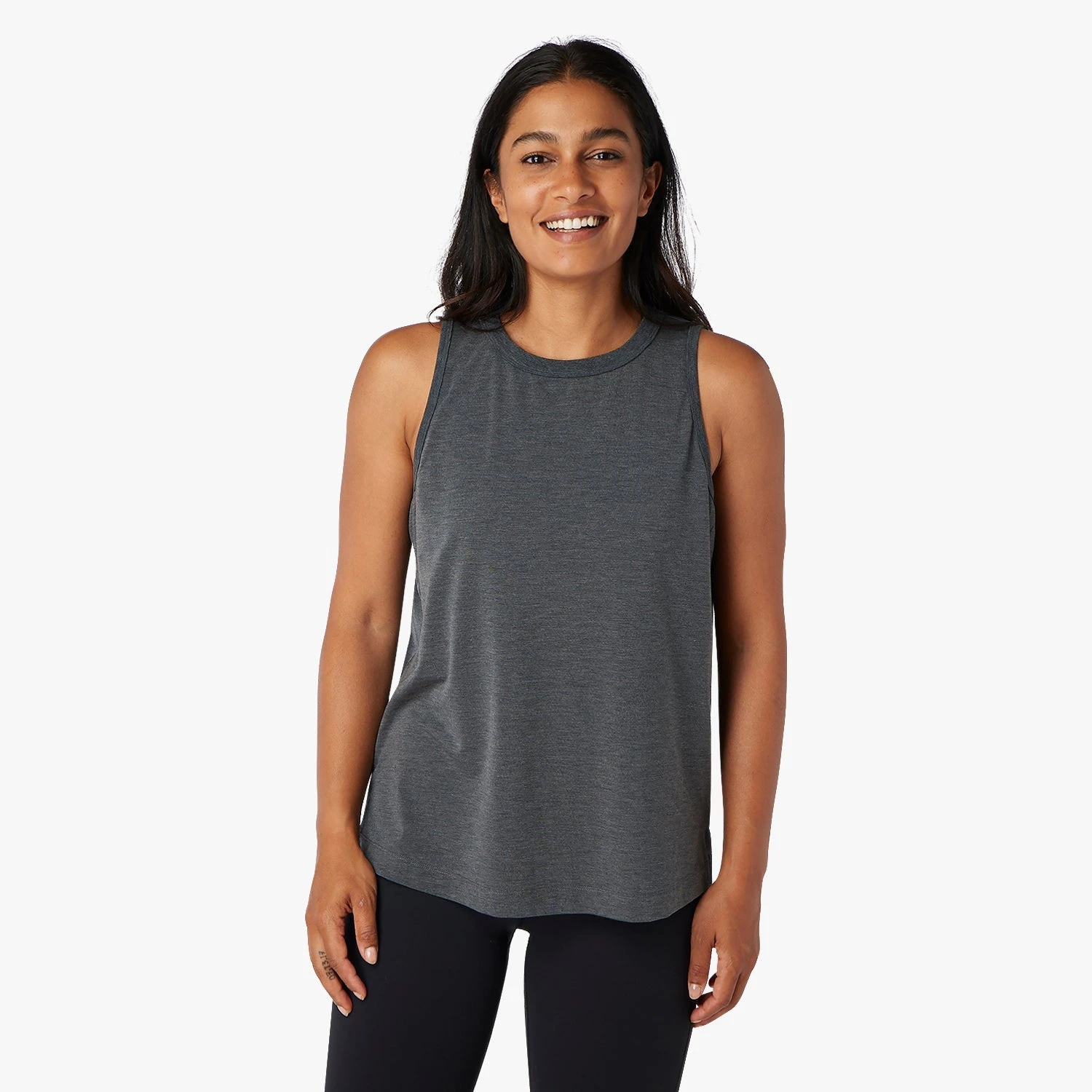 The SeaBreeze Tank Top | Black 2 The SeaBreeze Tank Top | Black - Image 2