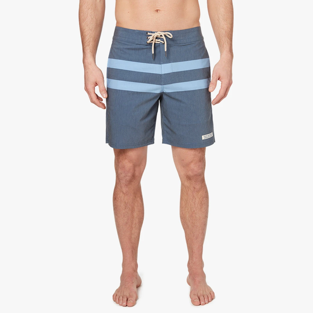 The Nautilus Boardshort | Navy Stripe 2 The Nautilus Boardshort | Navy Stripe - Image 2