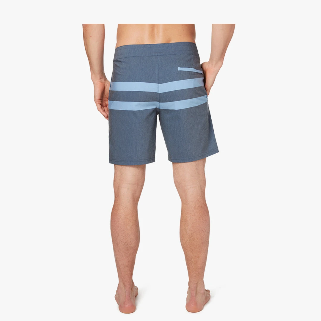 The Nautilus Boardshort | Navy Stripe 4 The Nautilus Boardshort | Navy Stripe - Image 4