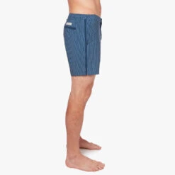 The Sextant Trunk | Navy Juniper -Fair Harbor Shop OF Mens Sextant Navy Side 018 8f179890 9f78 4872 beda d2691b76ecb8