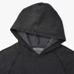 The Vintage-Wash Saltaire Hoodie | Black -Fair Harbor Shop SALTAIR HOODIE CHARCOAL 002 e1f2ac43 30a6 4b96 a0a0 c6b3097cc918