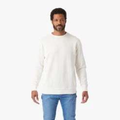 The Vintage-Wash Saltaire Crewneck | Ivory -Fair Harbor Shop SCN2 121 IVORY ONFIG 001 b7f4011e 13aa 458e b51b bc145b69ab5b