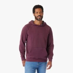 The Vintage-Wash Saltaire Hoodie | Burgundy -Fair Harbor Shop SHO1 602 BURGUNDY ONFIG 002 1be65482 dd48 4ab4 bbf7 c427f149a4b0