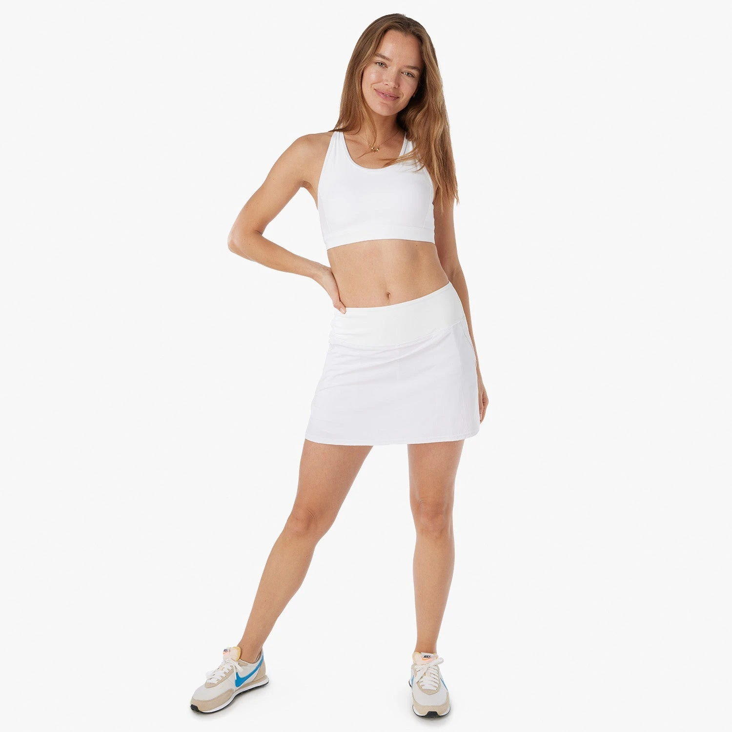 The Corliss Skort | White 11 The Corliss Skort | White - Image 11