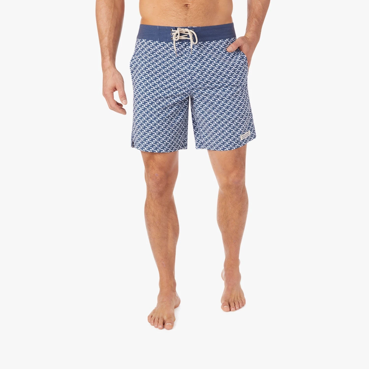 The Nautilus Boardshort | Navy Geo 3 The Nautilus Boardshort | Navy Geo - Image 3