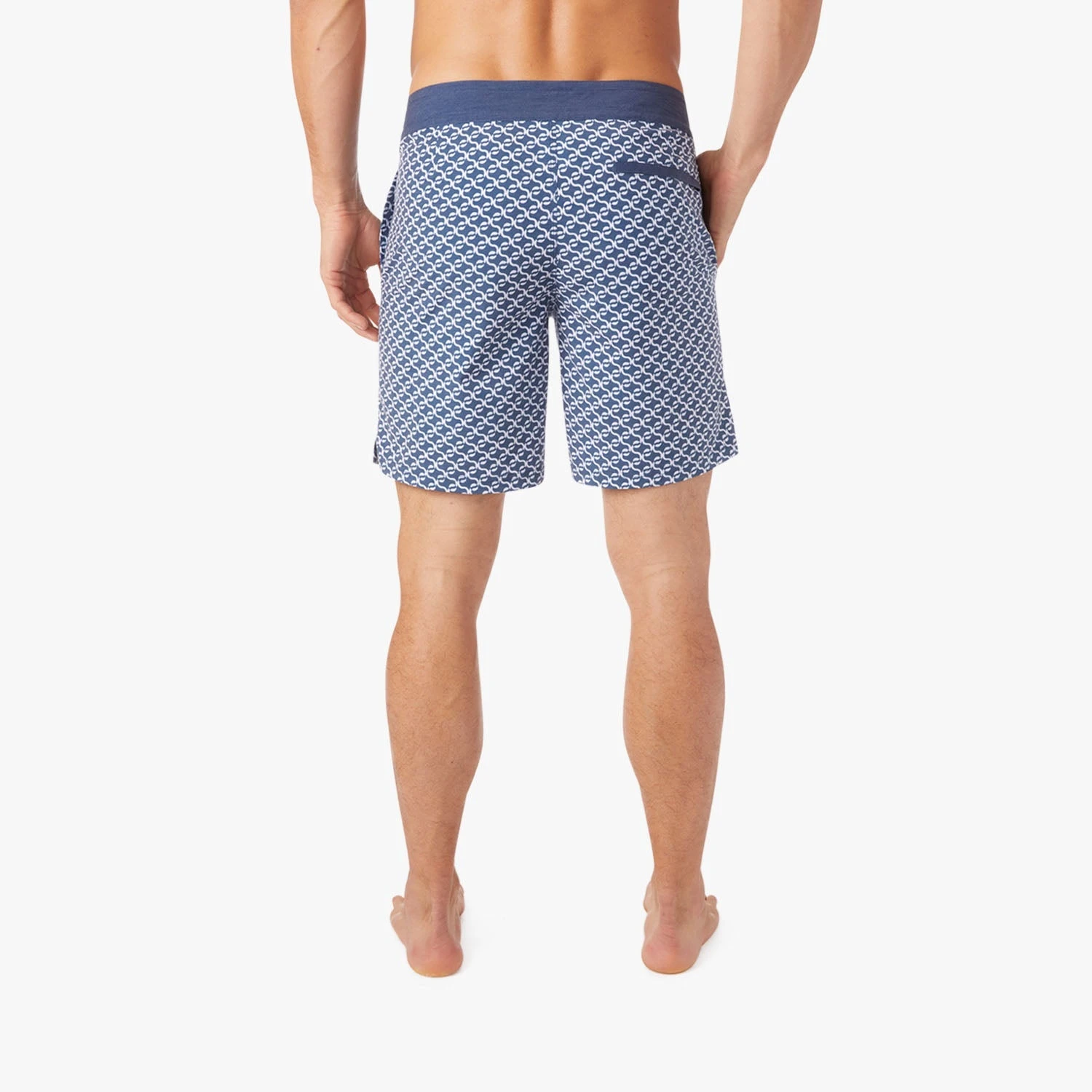 The Nautilus Boardshort | Navy Geo 4 The Nautilus Boardshort | Navy Geo - Image 4