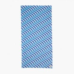 The FH Organic Beach Towel | Blue Seabay