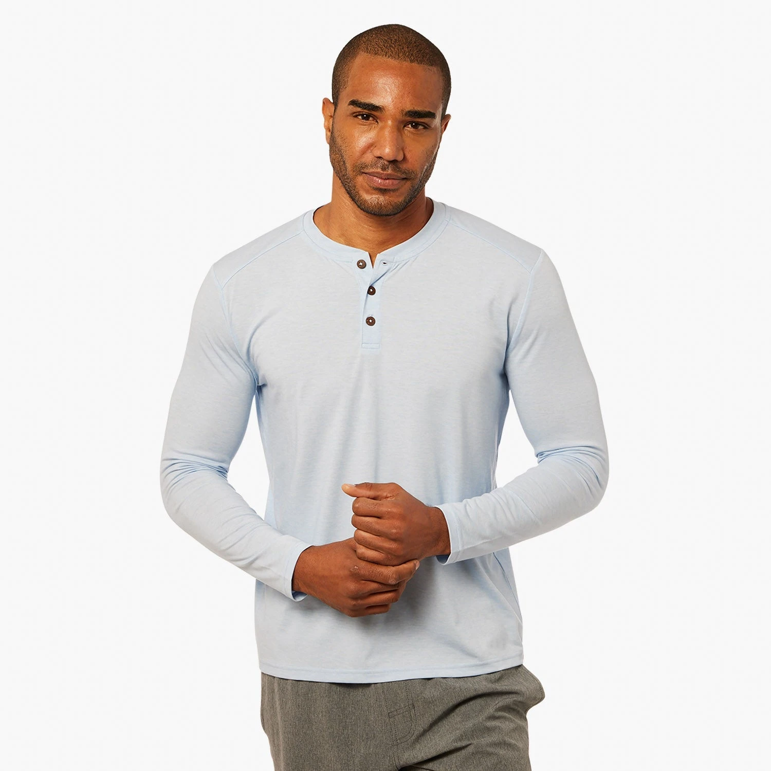 The SeaBreeze Henley | Blue Glow 5 The SeaBreeze Henley | Blue Glow - Image 5
