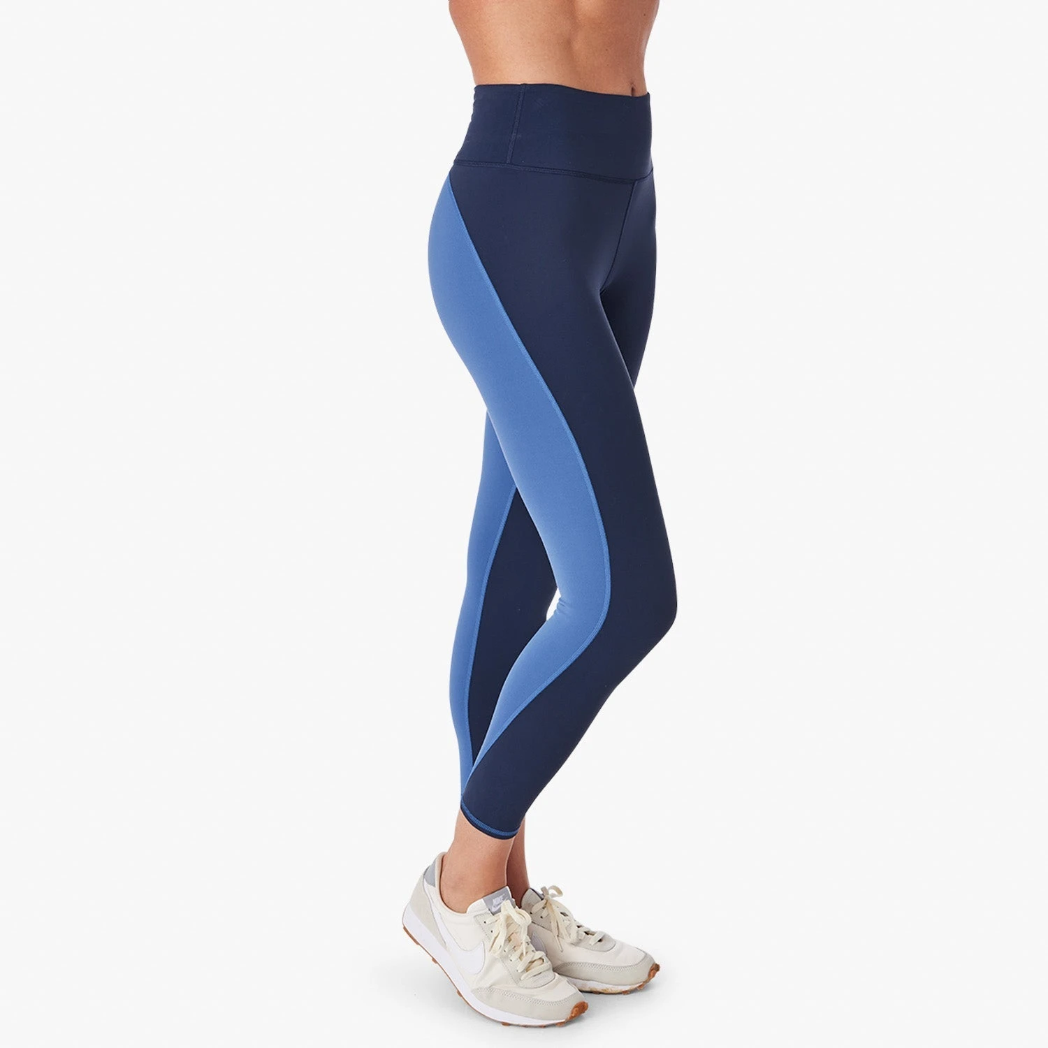 The Bayview Legging | Navy Colorblock 3 The Bayview Legging | Navy Colorblock - Image 3