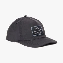 The Shoreline 5-Panel Hat | Black