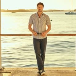 The Compass Pant | Navy -Fair Harbor Shop THECOMPASSPANT NAVY LIFESTYLE 001 89eaaf2b b654 45b9 bd4c 7476770e755f