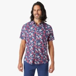 The Windward Shirt (3-Pack) 17 The Windward Shirt (3-Pack) -Fair Harbor Shop WSS1 489 Navy Nautical Hawaiian ONFIG 002 ca481870 c14a 4cc3 870c f6914592fbc7