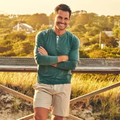 The SeaBreeze Henley | Seapine Green -Fair Harbor Shop fairharbor fatherson2020 5537 web 14de16f0 bdac 4a8a 8c73 d43c18303765