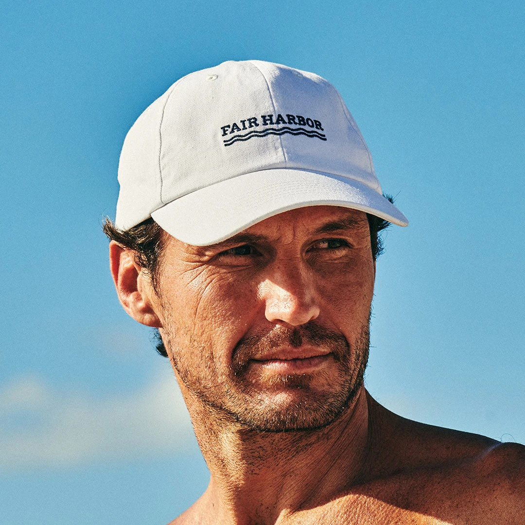 The Boardwalk Dad Hat | White 3 The Boardwalk Dad Hat | White - Image 3
